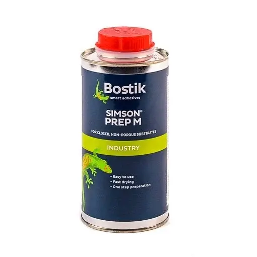 Bostik Simson Prep M Primer Saydam 500 ml Yapıştırma Öncesi Yüzey Astarı (Polyester ,Metal ,Plastik )