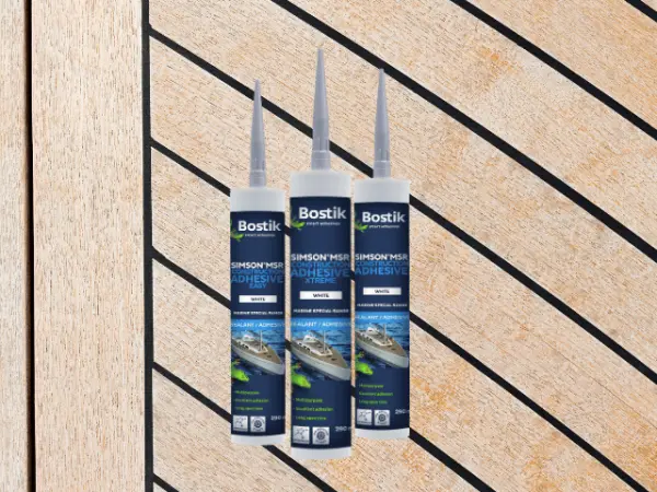 Bostik Simson MSR CA SSKF Beyaz 290 ml Marin Uygulamalar İçin Kalıcı Elastik Yapıştırıcı ve Mastik