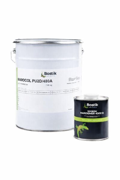 Bostik Simson Marocol PU2D/480A 7 kg + Bostik Hardener 4300 B 1.17 kg Birleşik Set Endüstriyel Poliüretan Yapıştırıcı