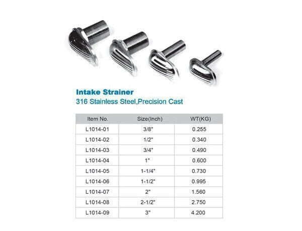 Lostwax L1014-07 (Intake Strainer) Filtreli Su Girişi 2''