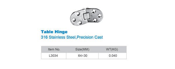 Lostwax L3034 (Table Hinge) Masa Menteşesi