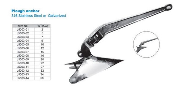 Lostwax L5003-06 (Plough Anchor) Pulluk Çapa