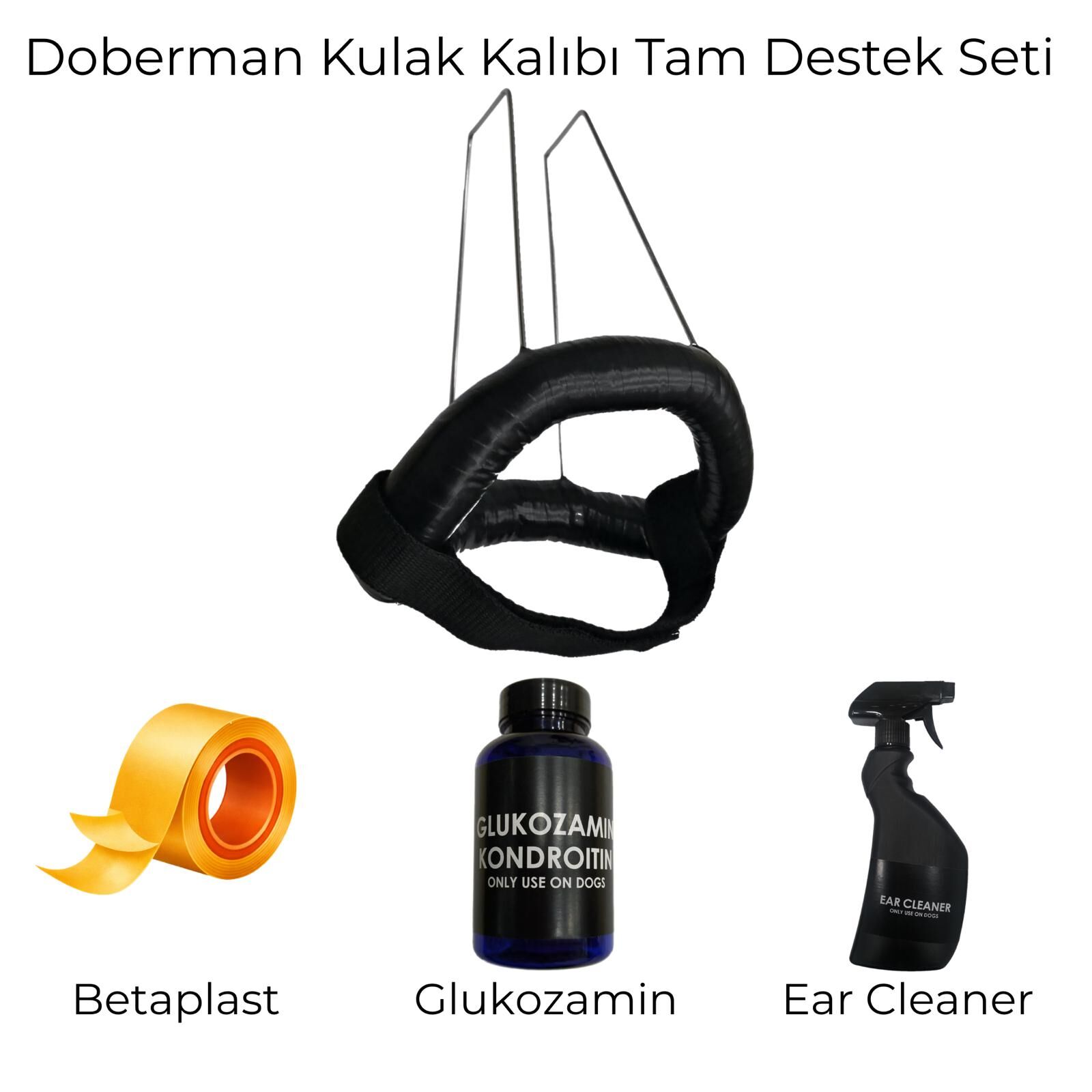 Doberman Kulak Kalıbı Tam Destek Seti